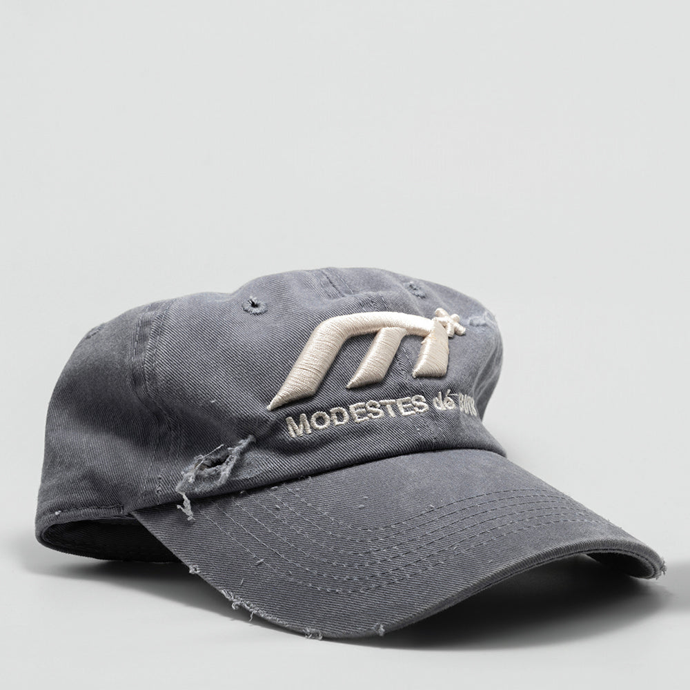Steel Distressed Hat