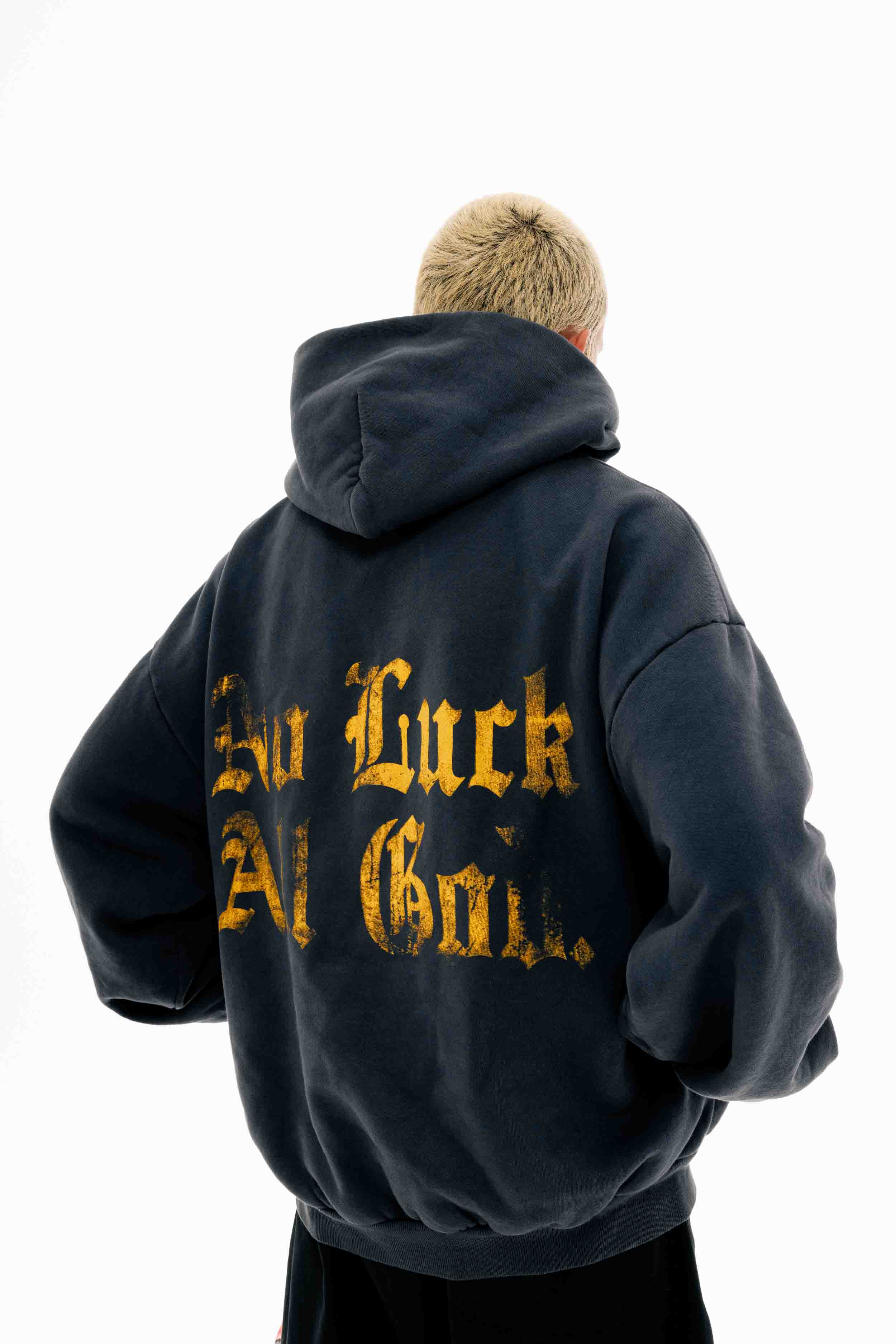 "No Luck All God" Hoodie