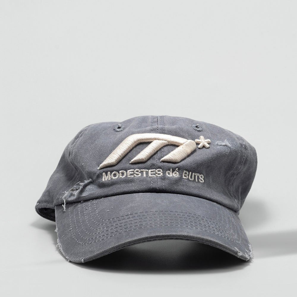 Steel Distressed Hat