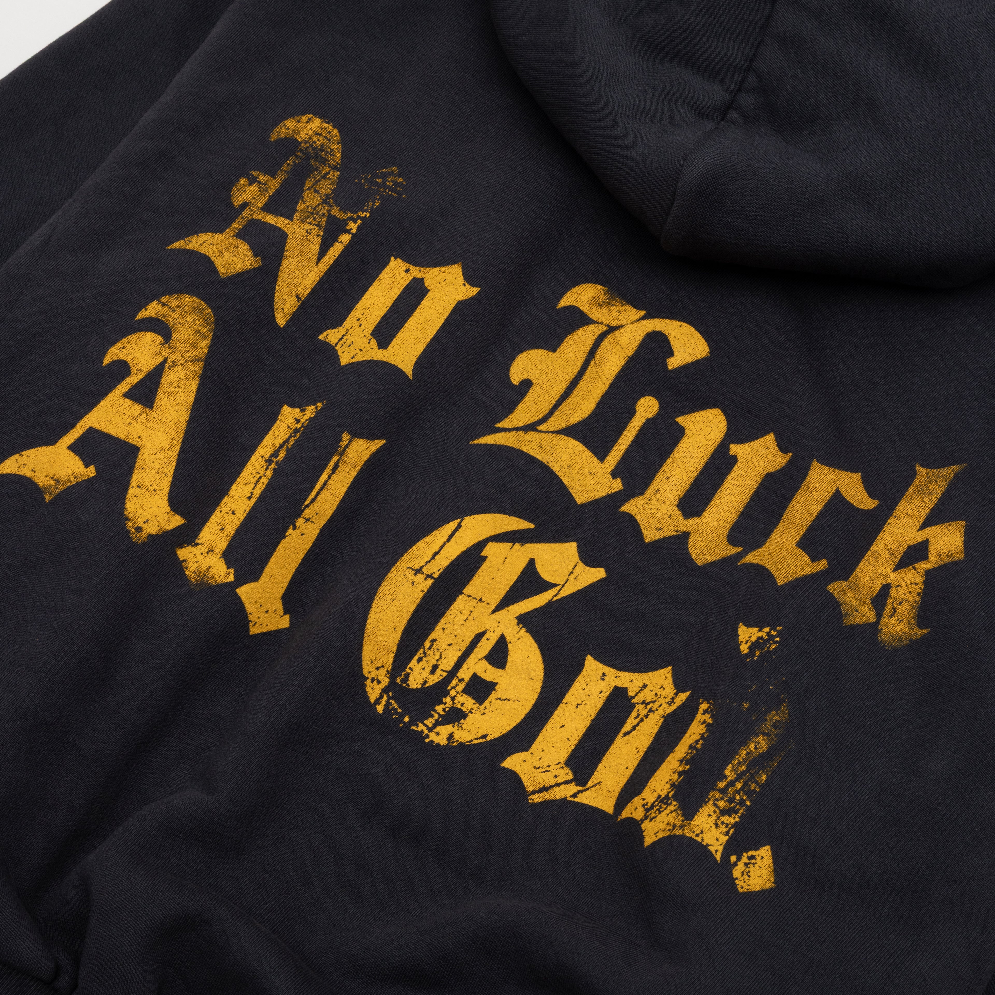 "No Luck All God" Hoodie