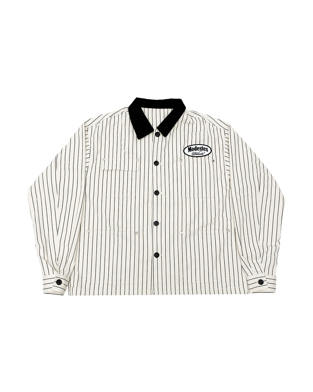 Japanese Pinstripe Twill Denim Jacket