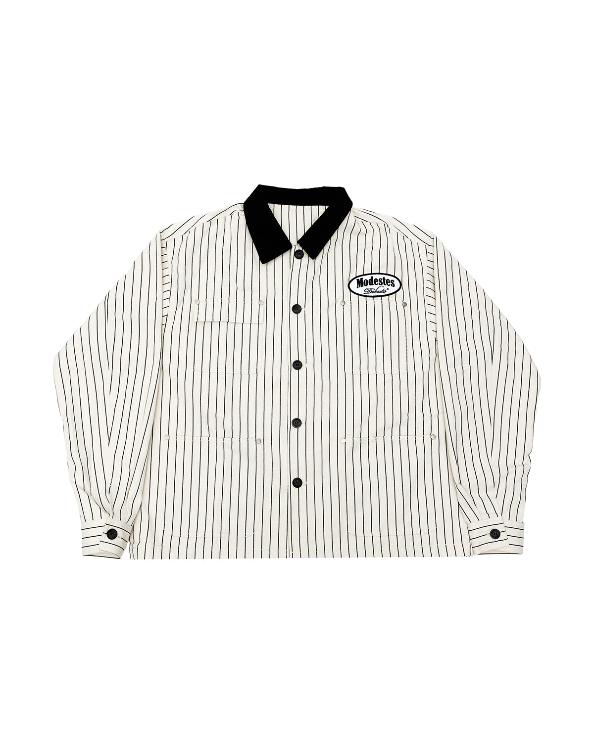 Japanese Pinstripe Twill Denim Jacket