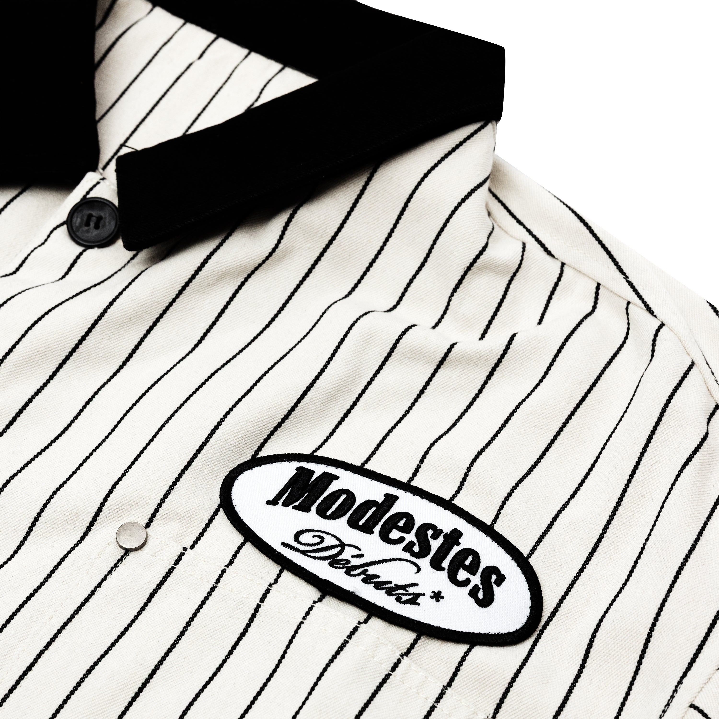 Japanese Pinstripe Twill Denim Jacket