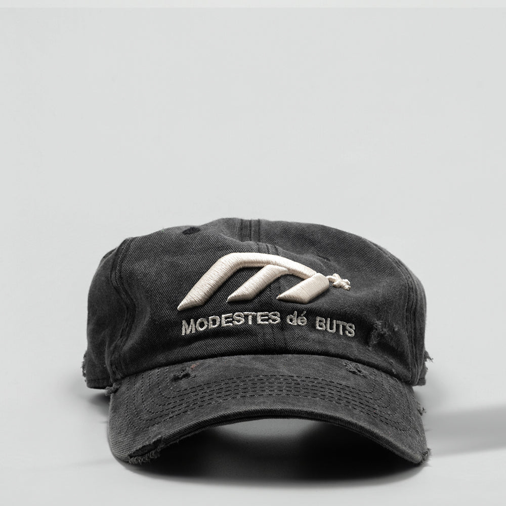 Asphalt Distressed Hat