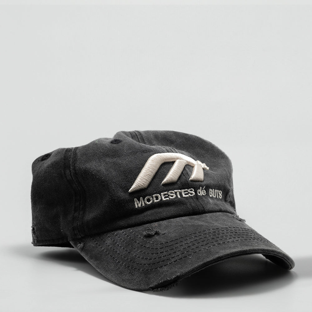 Asphalt Distressed Hat