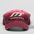 Oxblood Distressed Hat