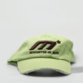 Sage-Lime Distressed Hat