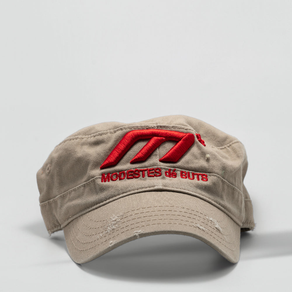 Modestes Military Cadet Tan Cap